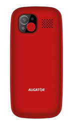 ALIGATOR A775 Senior červený + stolní nabíječka