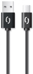 Aligator kabel USB-C, 1m, černý