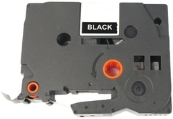 Allprint pro Brother TZE-325, TZ-325, 9mm x 8m, bílý tisk / černý podklad  