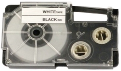 Allprint pro Casio XR-18WE1, 18mm x 8m, černý tisk / bílý podklad  