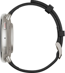 Amazfit Active 2, kožený náramek, černá