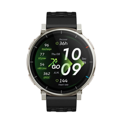 Amazfit Active 3 Premium Apex Silver, stříbrné
