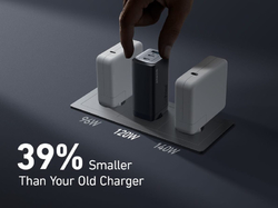 Anker 737 GaN III 3-Port 120W Charger 2xUSB-C (100W) + 1xUSB-A (22.5W)