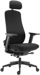 ANTARES Kancelářská židle FARRELL, celočalouněná židle, černá