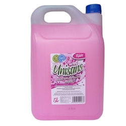 Antimikrobiální mýdlo UNISANS Růže 5l, pH 5.5
