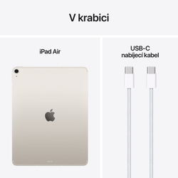 Apple iPad Air M3 2025 13" Wi-Fi + Cellular 256GB Starlight