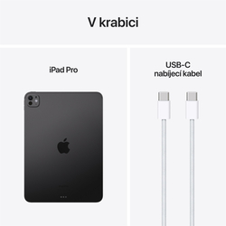 Apple iPad Pro M4 2024 11" Wi-Fi 1TB Space Black Nano-texture Glass (MWR63HC/A)