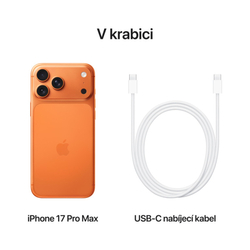 Apple iPhone 17 Pro Max 512GB kosmická oranžová