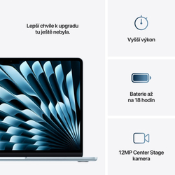 Apple MacBook Air 13,M4 chip 10-core CPU/10-core GPU,16GB,512GB SSD - Sky Blue