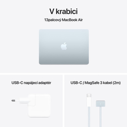 Apple MacBook Air 13,M4 chip 10-core CPU/10-core GPU,16GB,512GB SSD - Sky Blue