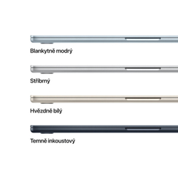 Apple MacBook Air 15,M4 chip 10-core CPU/10-core GPU,24GB,512GB SSD - Sky Blue