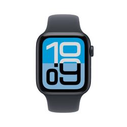 Apple Watch SE 3 GPS 44mm Midnight Aluminium Case with Midnight Sport Band - S/M
