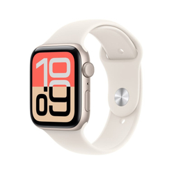 Apple Watch SE 3 GPS + Cellular 40mm Starlight Aluminium Case with Starlight Sport Band - S/M