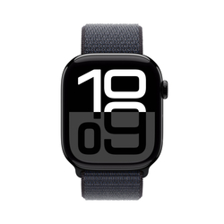 Apple Watch Series 10 GPS 46mm Jet Black Aluminium Case with Ink Sport Loop (MWWR3QC/A)