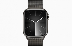 Apple Watch Series 9 41mm Cellular Grafitově šedý nerez s grafitově šedým milánským tahem