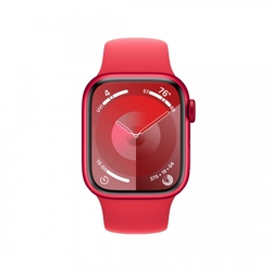 Apple Watch Series 9 41mm Cellular PRODUCT(RED) Červený hliník s PRODUCT(RED) sportovním řemínkem - M/L