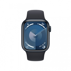 Apple Watch Series 9 41mm Cellular Temně inkoustový hliník s temně inkoustovým sportovním řemínkem