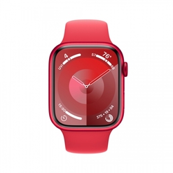 Apple Watch Series 9 45mm Cellular PRODUCT(RED) Červený hliník s PRODUCT(RED) sportovním řemínkem - S/M