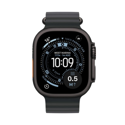 Apple Watch Ultra 3 GPS + Cellular 49mm Black Titanium Case with Black Ocean Band
