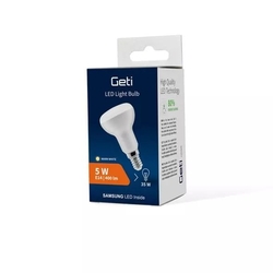 Geti LED žárovka Samsung čip E14 5W R50 bílá přírodní 