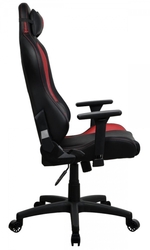 AROZZI herní židle TORRETTA Soft PU/ polyuretanový povrch/ černočervená
