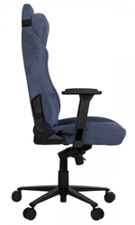 AROZZI herní židle VERNAZZA Soft Fabric Blue/ povrch Elastron/ modrá