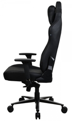 AROZZI herní židle VERNAZZA XL SoftPU Pure Black/ povrch polyuretan/ černá