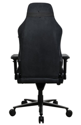 AROZZI herní židle VERNAZZA Supersoft Pure Black/ látkový povrch/ černá