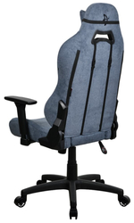 Arozzi TORRETTA Soft Fabric v2, látkový povrch, modrá