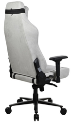Arozzi VERNAZZA XL Supersoft Light Grey, látkový povrch, světle šedá