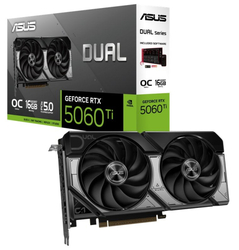 ASUS Dual GeForce RTX 5060 Ti 16GB OC 