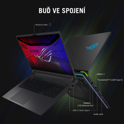 ASUS ROG Strix G18 G815LR-NEBULA002W Eclipse Gray kovový