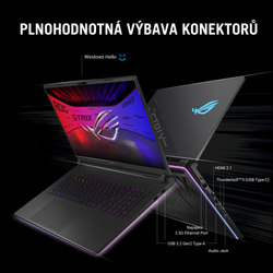 ASUS ROG Strix SCAR 18 G835LX-NEBULA007X Off Black