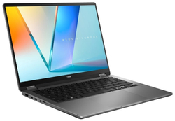 ASUS Vivobook 14 Flip TP3407SA-OLED021W Matte Gray kovový