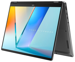ASUS Vivobook 14 Flip TP3407SA-OLED040X Matte Gray kovový 