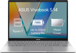 ASUS Vivobook S14 M3407HA-LY014W Cool Silver kovový
