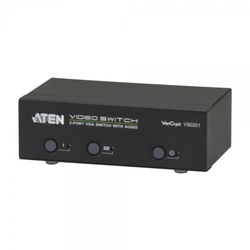 ATEN 2-port VGA Video/Audio elektronický přepínač