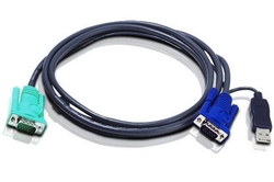 ATEN integrovaný kabel 2L-5202U pro KVM USB 1.8 M 