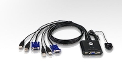 ATEN KVM switch CS-22U USB 2PC mini
