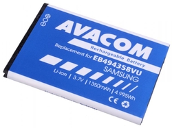 AVACOM Baterie do mobilu Samsung S5830 Galaxy Ace Li-Ion 3,7V 1350mAh (náhrada EB494358VU)