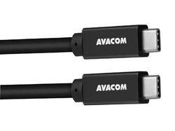 AVACOM Datový a nabíjecí kabel USB USB-C - USB USB-C, 100cm, 60W E-Mark, černý