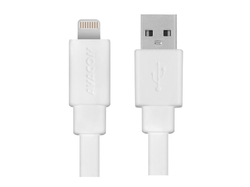AVACOM MFI-120W kabel USB - Lightning, MFi certifikace, 1,2m, bílá