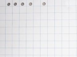 Aveli Blok pro flipchart, 25 listů, čtverečkovaný