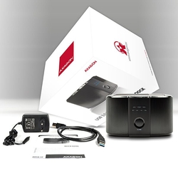 AXAGON ADSA-ST dual HDD CLONE dock, černý