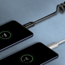 AXAGON BUCM-AM10TB, TWISTER kabel USB-C <-> USB-A, 0.6m