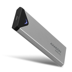 AXAGON EEM2-UG2 USB-C M.2 NVMe box, stříbrný
