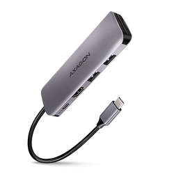 AXAGON HMC-5, USB 3.2 Gen 1 hub, 2x USB-A, HDMI