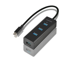 AXAGON HUE-S2C USB-C 4x USB3.0 Charging hub