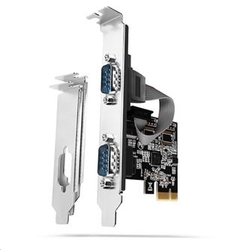 AXAGON PCEA-S2N, PCIe řadič - 2x sériový port