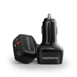 AXAGON PWC-PQ38 PD & QC car charger 38W